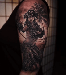 Polynesian Dancer
