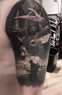 Hunting Theme with Deer Design