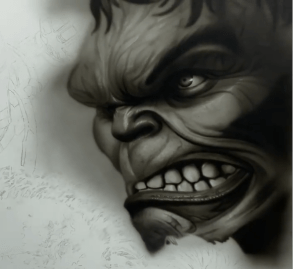 Painting by Cesar