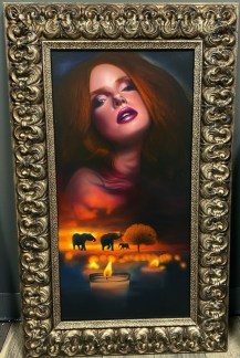 Painting by Cesar