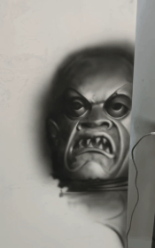 Painting by Cesar