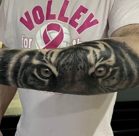 Tiger Eyes Portrait