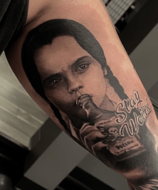 Wednesday Addams Portrait