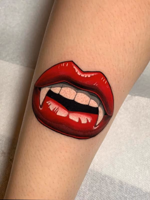 Vampire lips