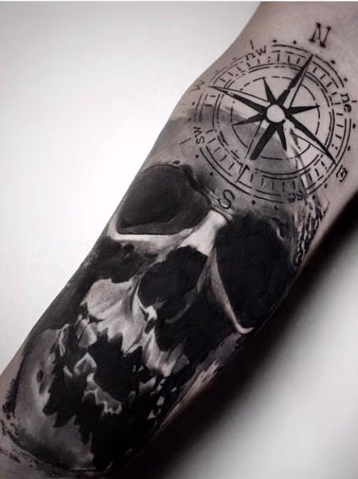 Skull & Compass