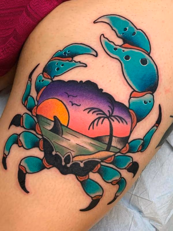 Colorful Crab