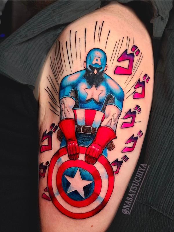 Captain America x JoJo