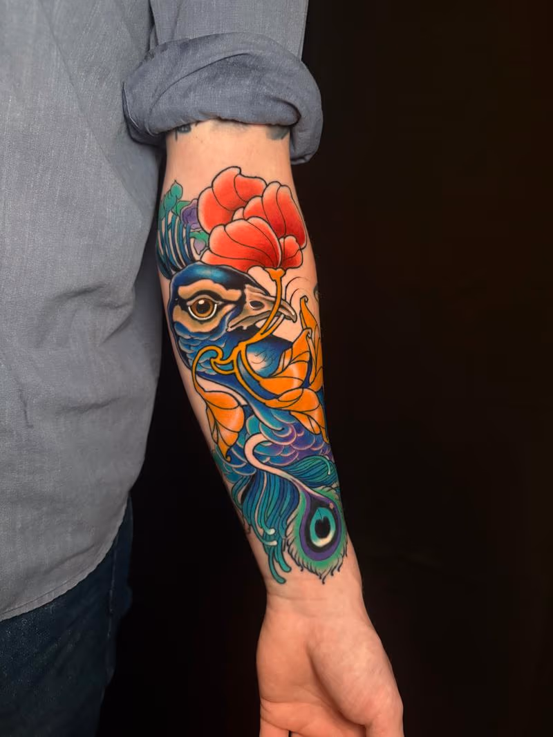 Pristine Peacock
