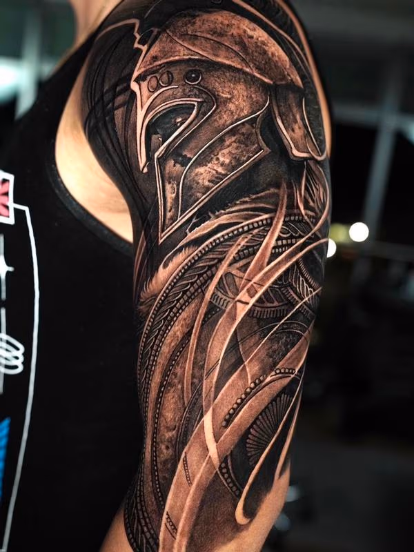 Spartan warrior