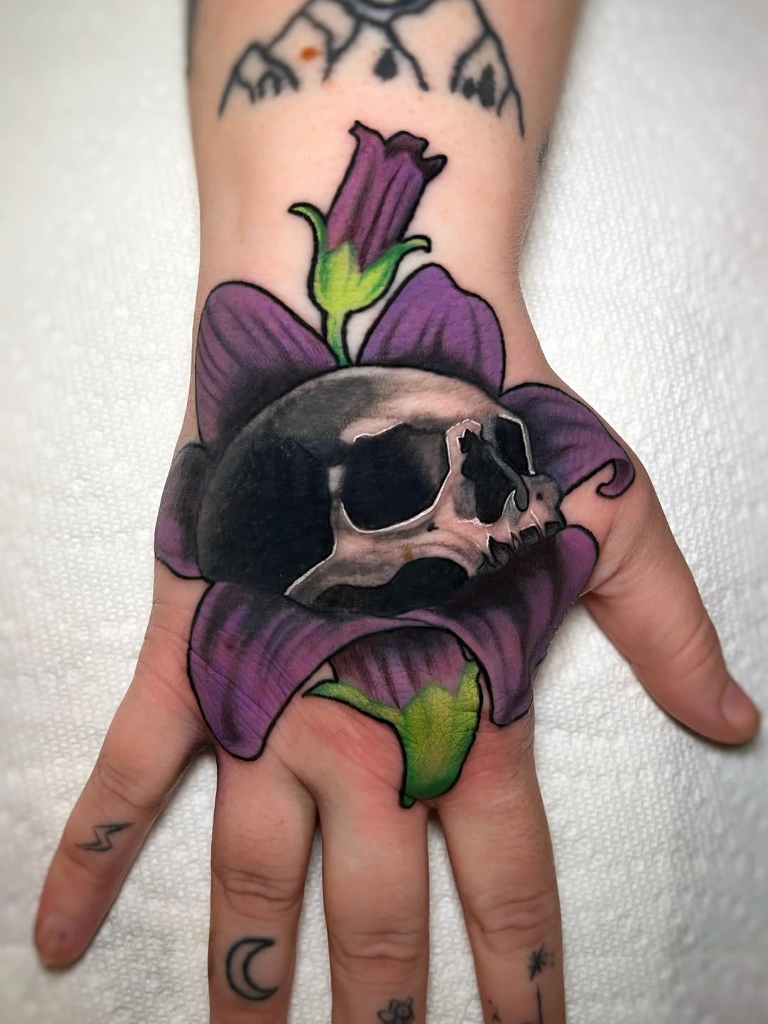 Hand cover-up for the lovely Emily
