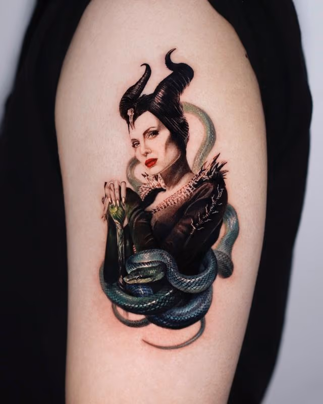 Maleficent Tattoo