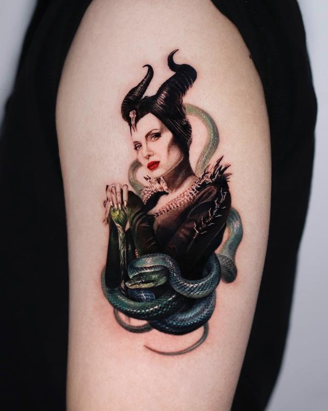 Maleficent Tattoo