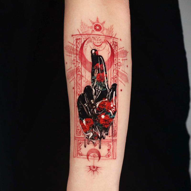 Tarot Card Tattoo