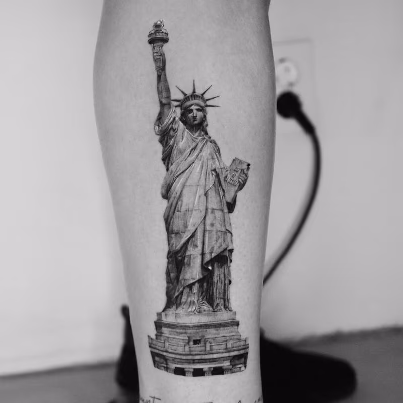 Statue of Liberty Tattoo