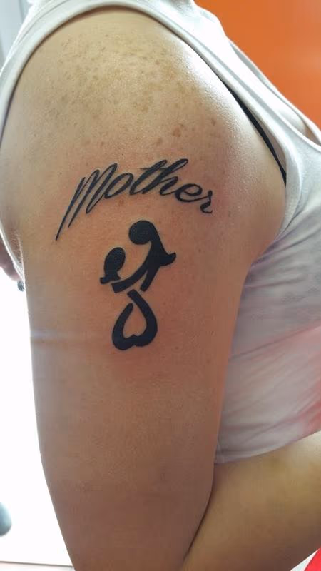 Mother + Daughter Infinity symbol