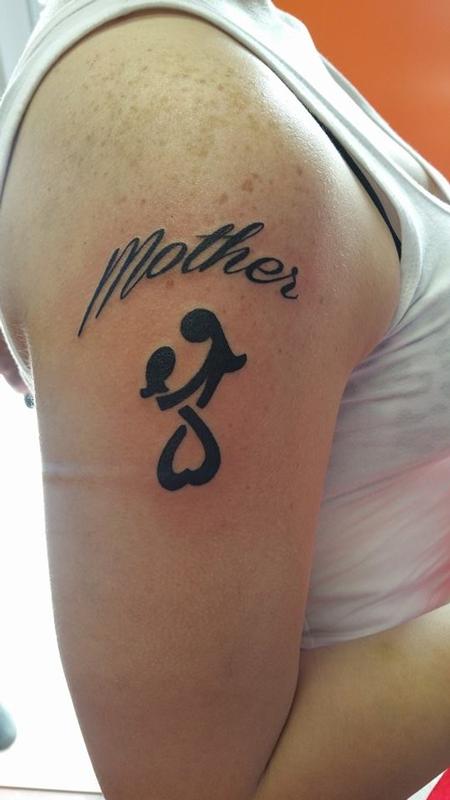 Mother + Daughter Infinity symbol