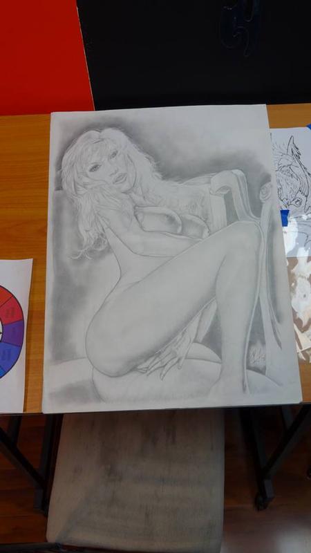 Original art by Lavon Tomlin