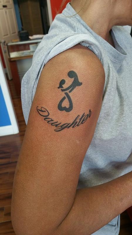mother daughter infinity symbol