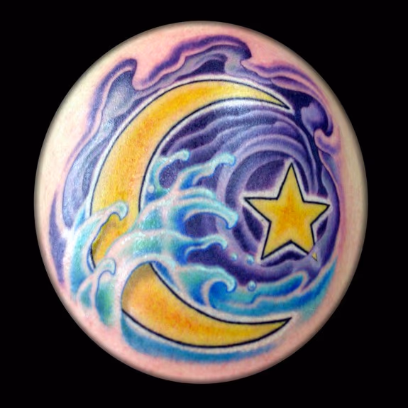 Islamic Moon and Star