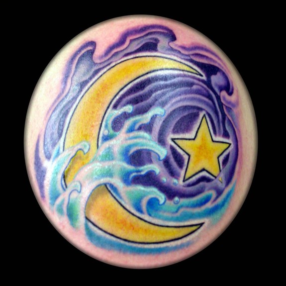 Islamic Moon and Star