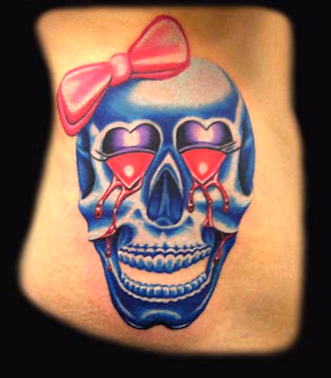 Crying Blood Skull