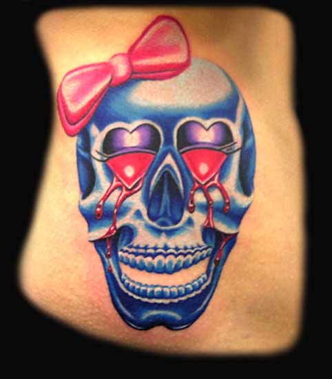 Crying Blood Skull