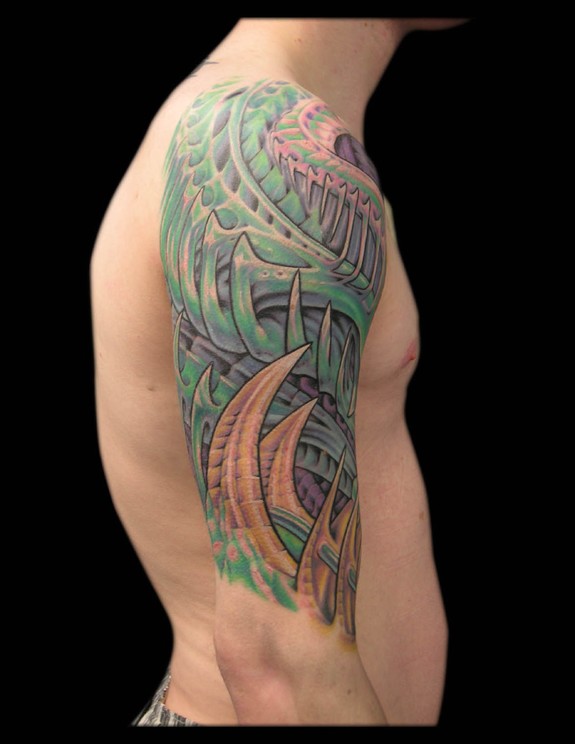 Bio -Organic / Mech Half Sleeve