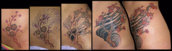 Cherry Blossom Tree Coverup