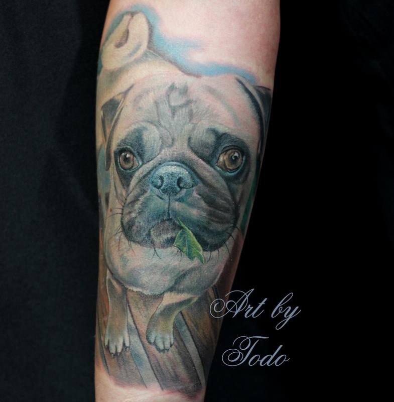 Pug Portrait