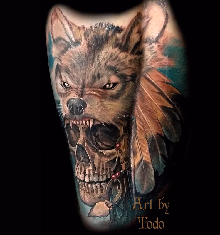 Wolf headdress