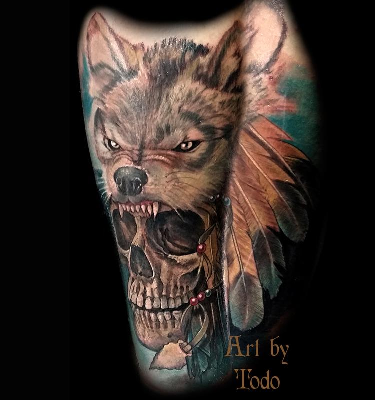 Wolf headdress