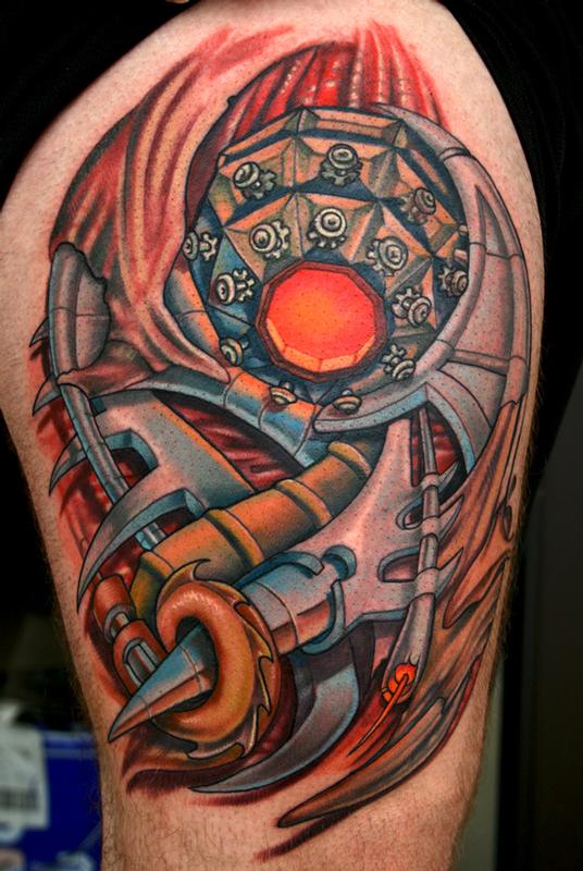 Bio mech eye and Chrome