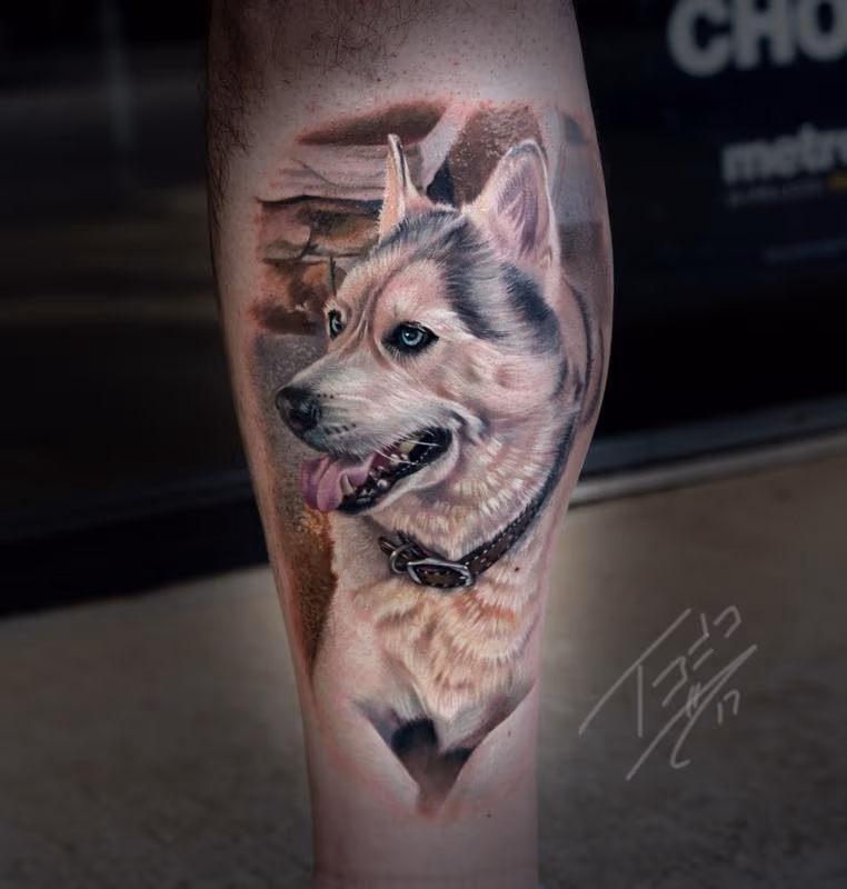 Husky Portrait