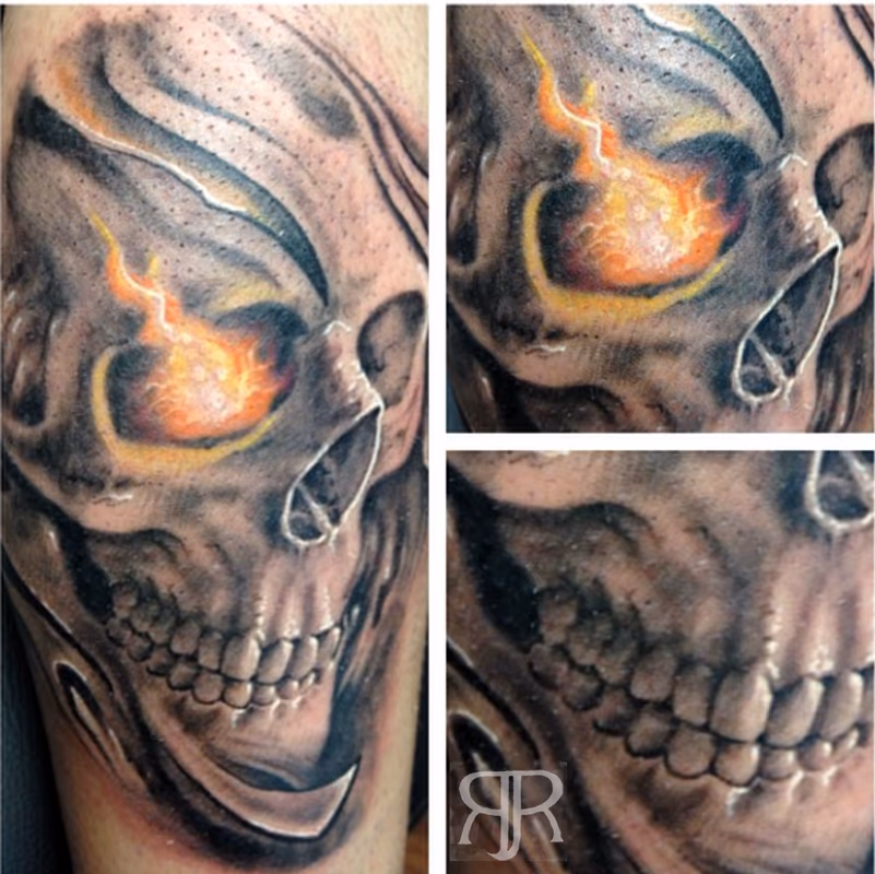 Skull Flame