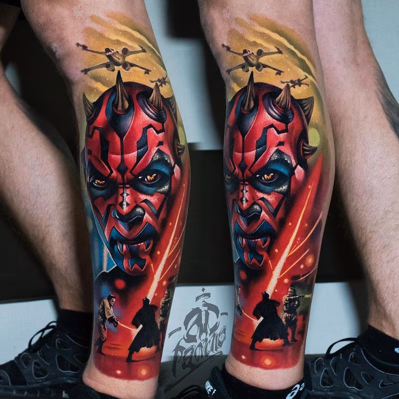 Darth Maul Tattoo