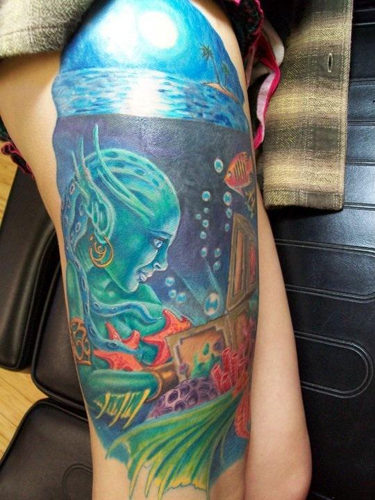 Sea Treasure Tattoo
