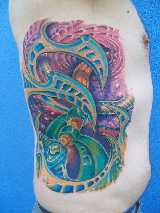 Bio-Mech Rib Panel
