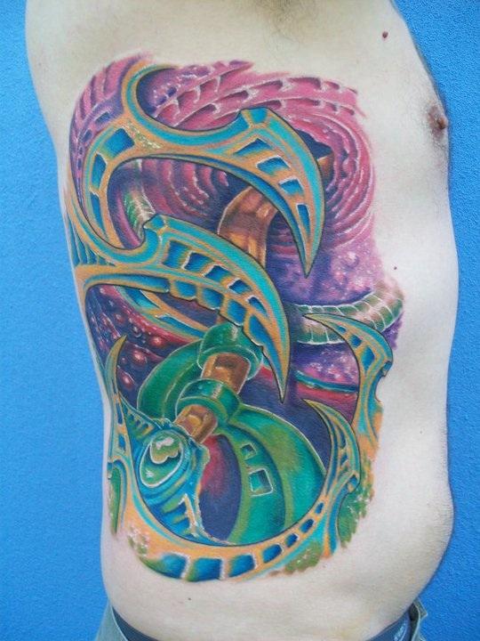 Bio-Mech Rib Panel