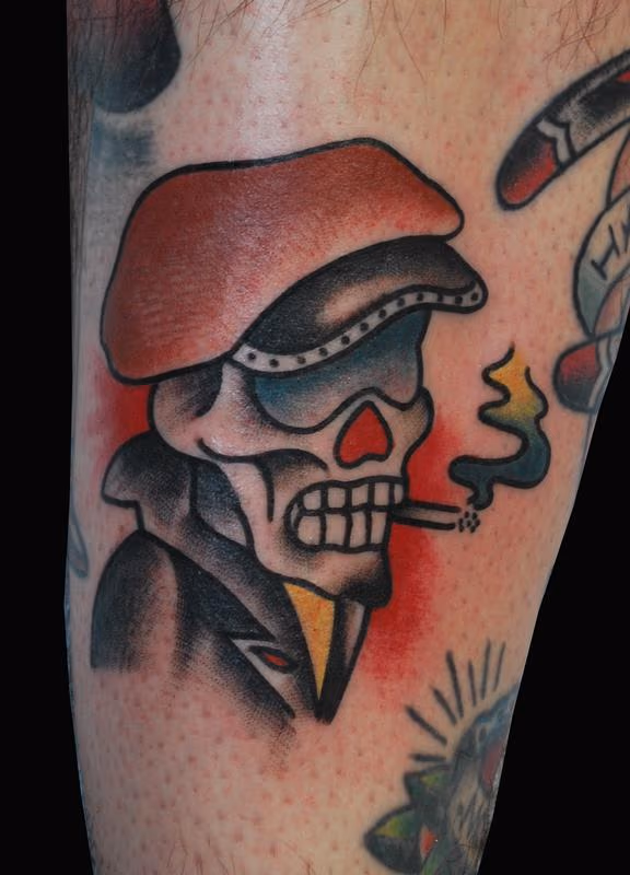 Old School Cabby Tattoo