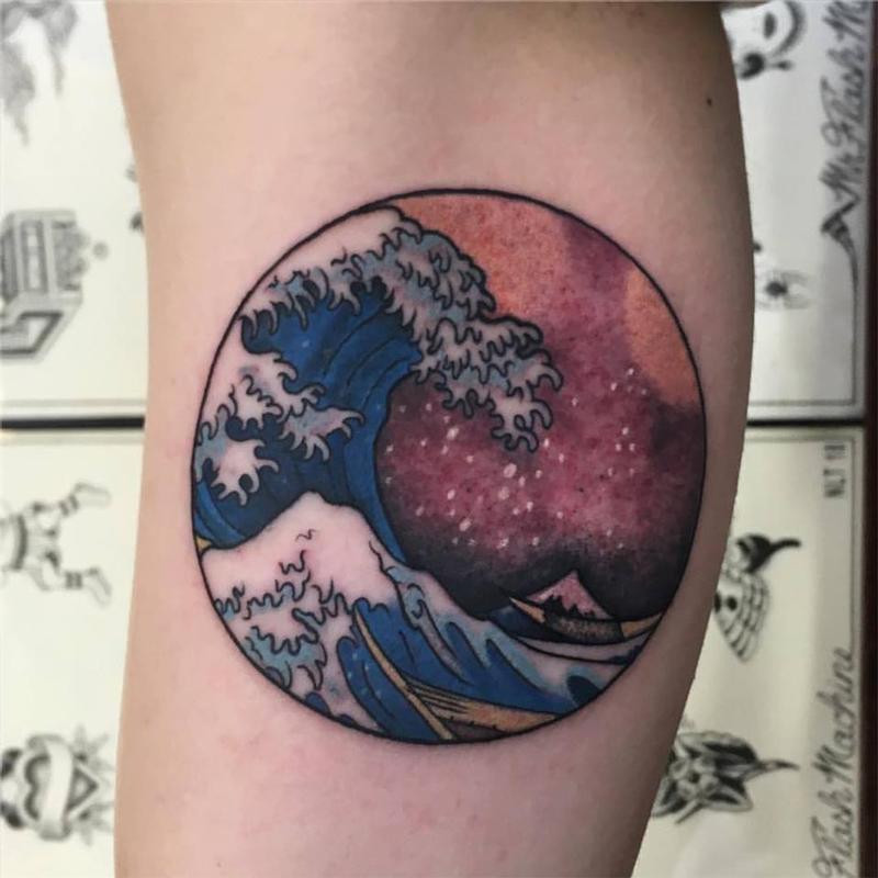 The Great Waive Vignette Tattoo