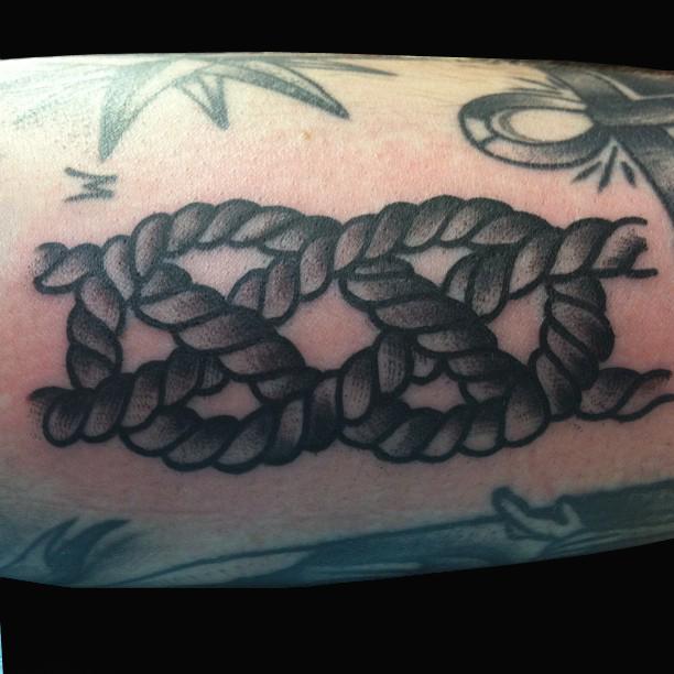 Traditional Sailor's Knot Tattoo
