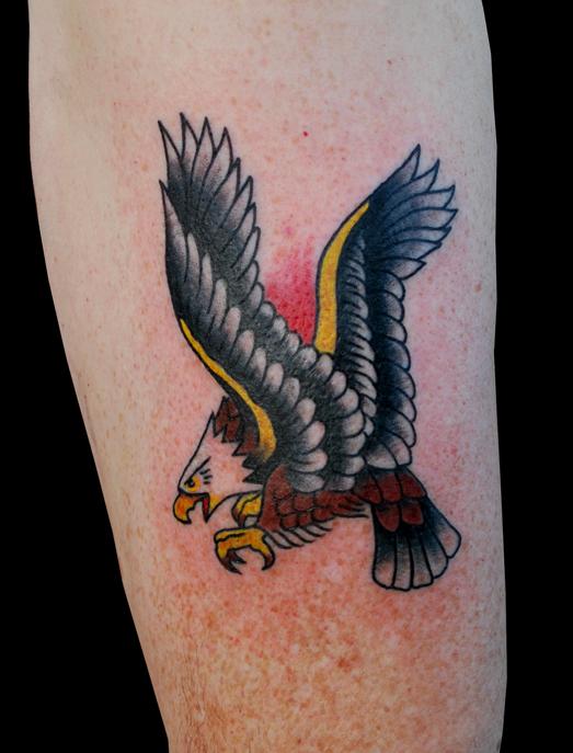 Traditional Eagle Tattoo