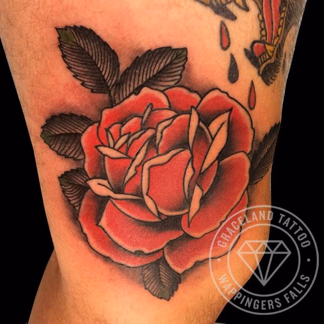 Cabbage Rose Tattoo