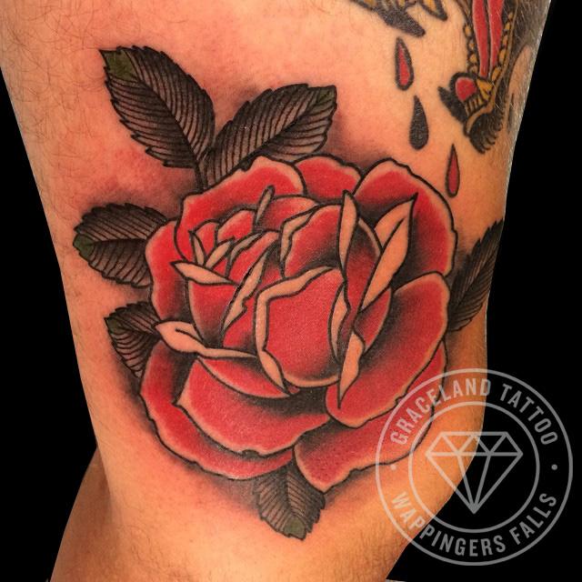 Cabbage Rose Tattoo