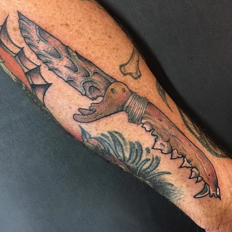 Jaw Bone Dagger