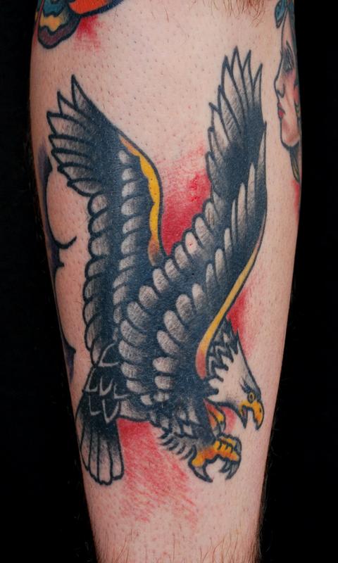 Sailor Jerry Eagle Tattoo