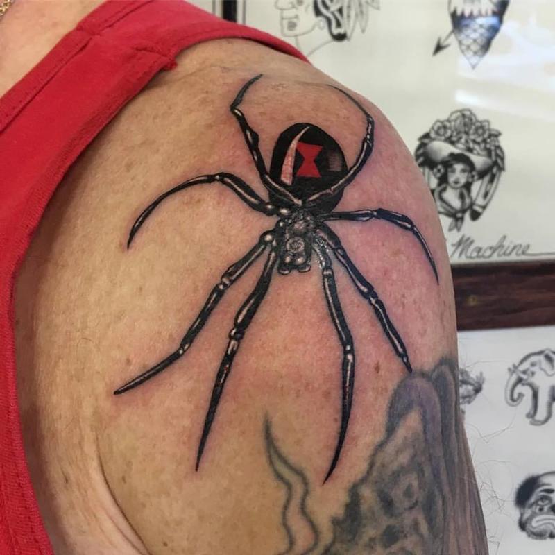 Black Widow Tattoo