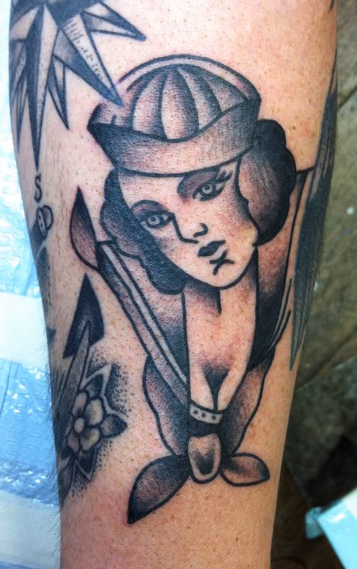 Old School Sailor Gal