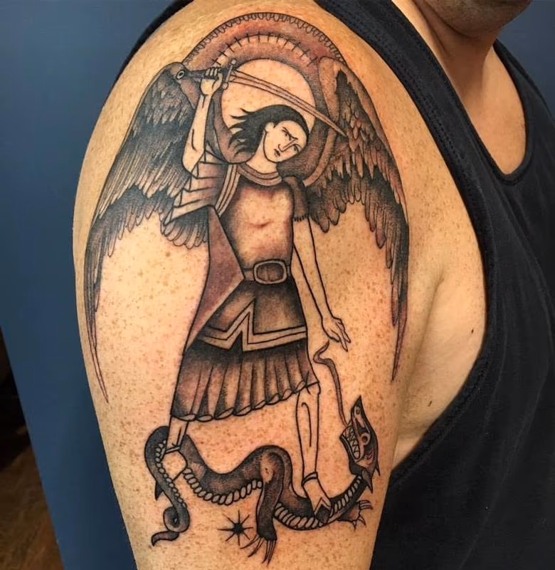 Saint Michael Tattoo