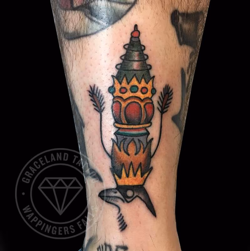 Higgs Artwork Tattoo